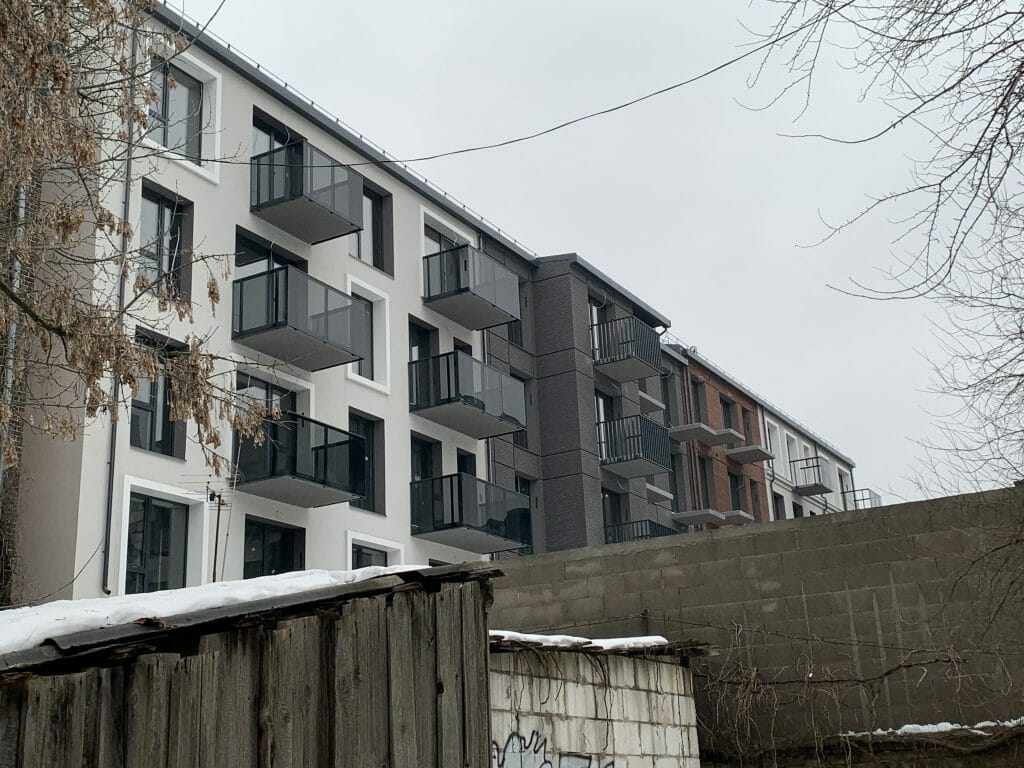 Baltas Lapas Mindaugo 2 etapas (Aguonų g. 17) - Multi apartment - construction photos