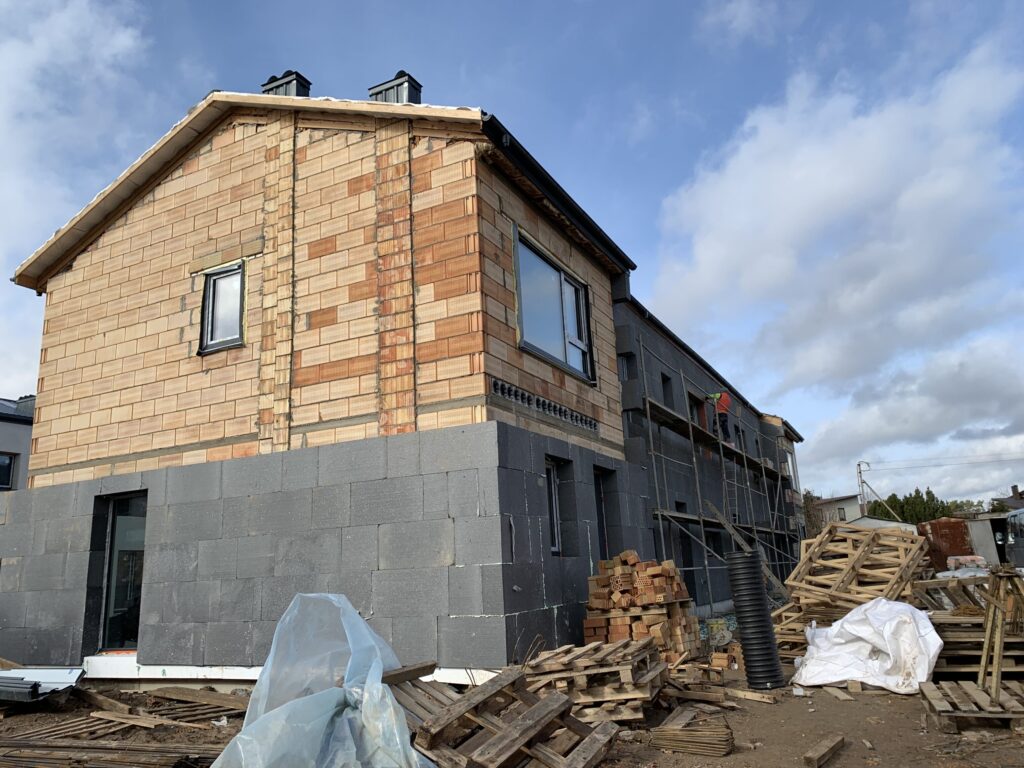 Šilainių miestelis 1 etapas (Alytaus g. 11-67) - Row housing - construction photos