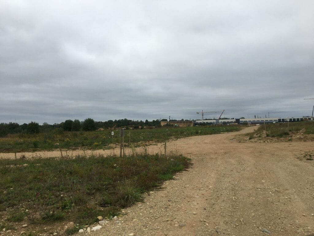 Kalvų terasos (Ismonių g. 15) - Land plots - construction photos