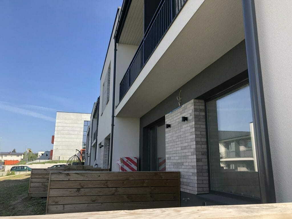 Lukšinės namai (Albanų g. 10) (Albanų g. 10) - Row housing - construction photos