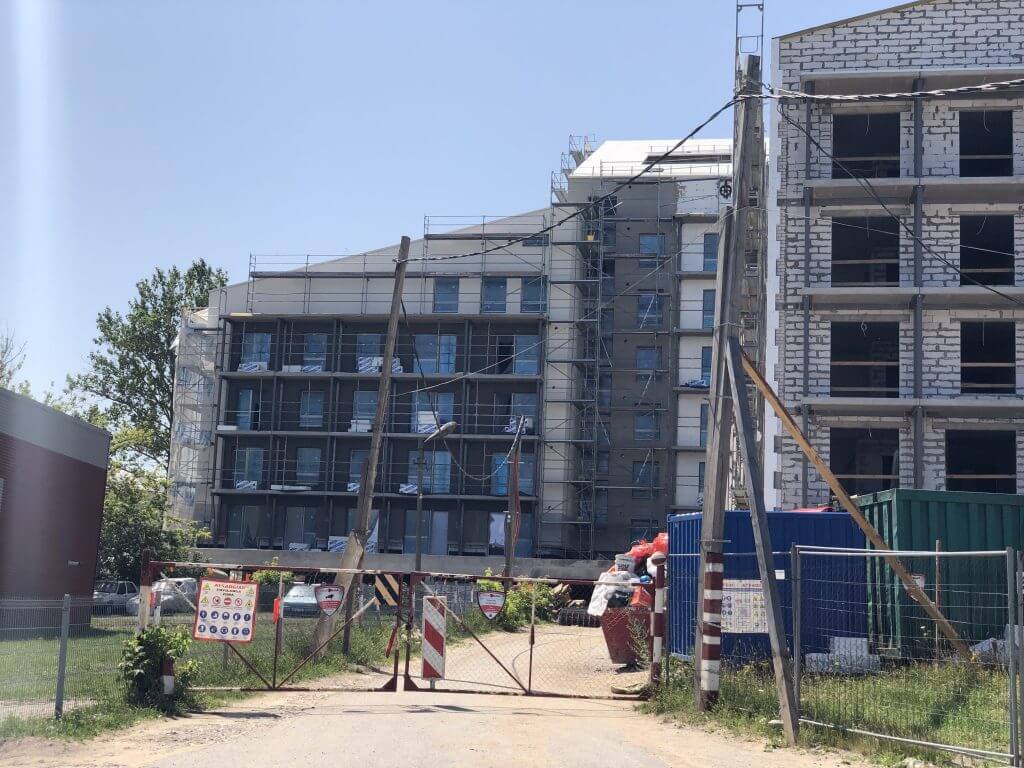 Žvėryno panoramos (Siesikų g. 14) - Multi apartment - construction photos