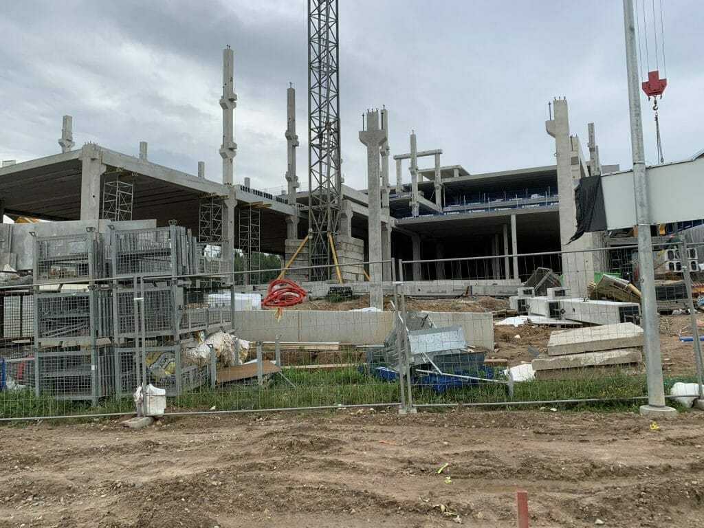 Pašilaičiai PC (Pavilnionių g. 55) - Tirdzniecības centrs - būvdarbu attēli