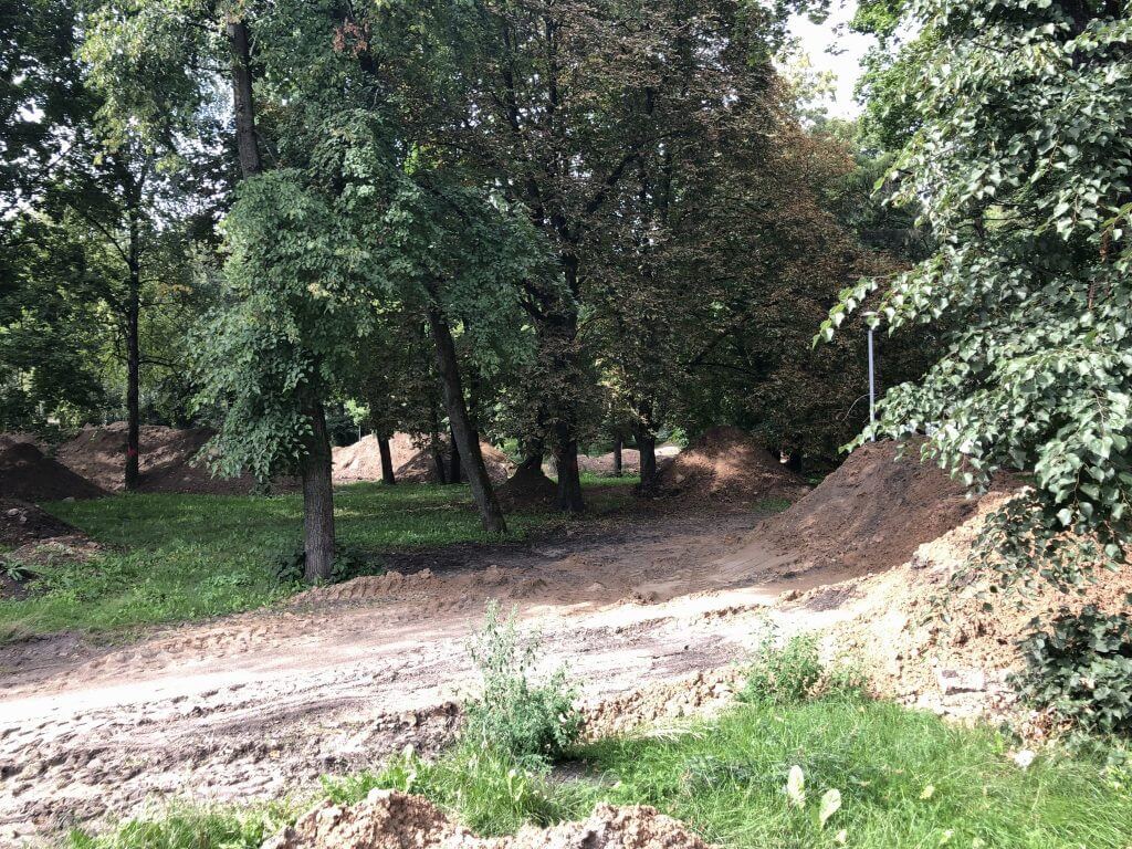 Reformatų parkas (Pylimo g.) - Parkas - statybų nuotraukos