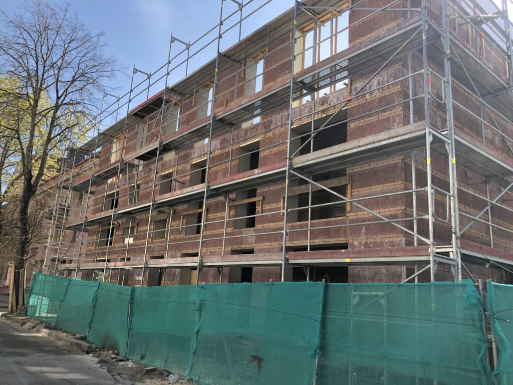 Karoso rezidencija 2 etapas ( J. Karoso g. 21A) - Multi apartment - construction photos