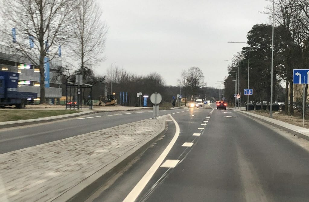 Žaliųjų ežerų g. tarp žiedo ir P. Baublio g. (Žaliųjų ežerų g.) - Iela - būvdarbu attēli