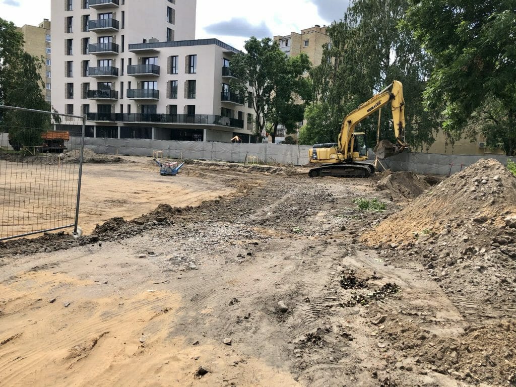 Amatų skveras (Amatų g.) - Väljak - ehituse fotod