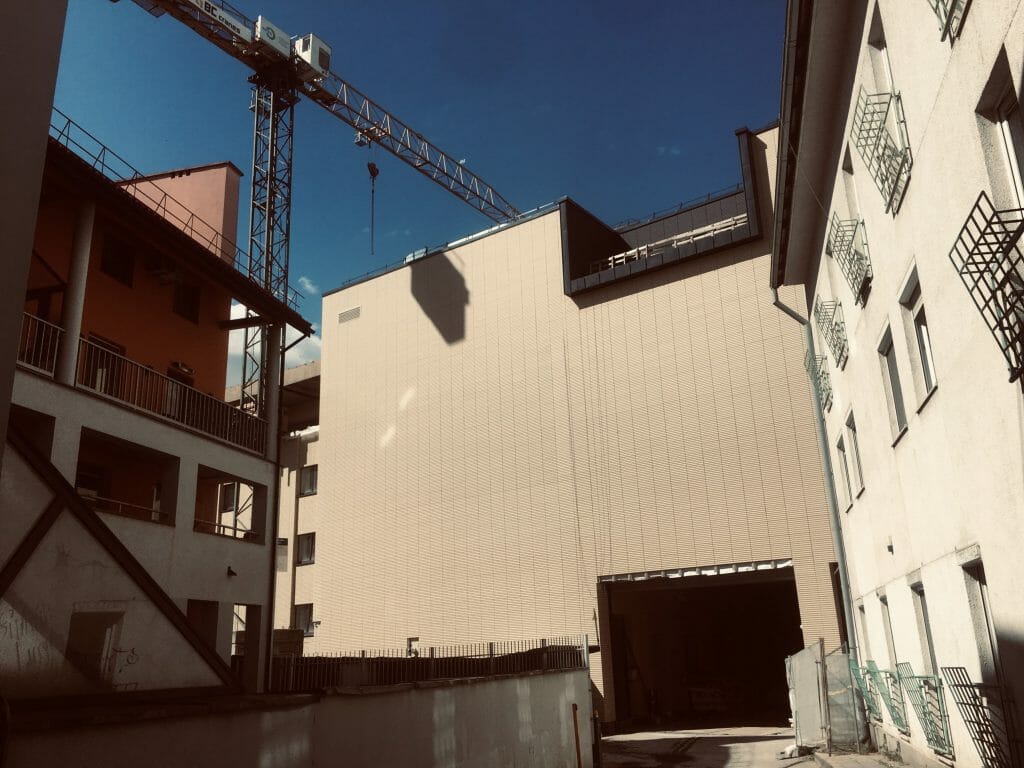 Lietuvos nacionalinis dramos teatras (Gedimino pr. 4) - Cultural center - construction photos