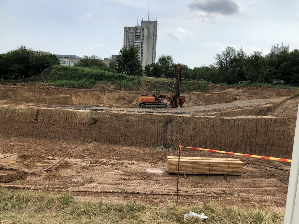 Skylum 1 etapas (Viršilų g. 6) - Daugiabutis - statybų nuotraukos