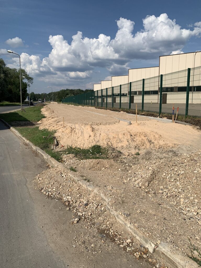 Velosipēdu ceļš Imanta - Daugavgrīva (Kleistu iela, Mazā Kleistu iela, Lielā iela, Flotes iela, Lēpju iela) - Bike path - construction photos