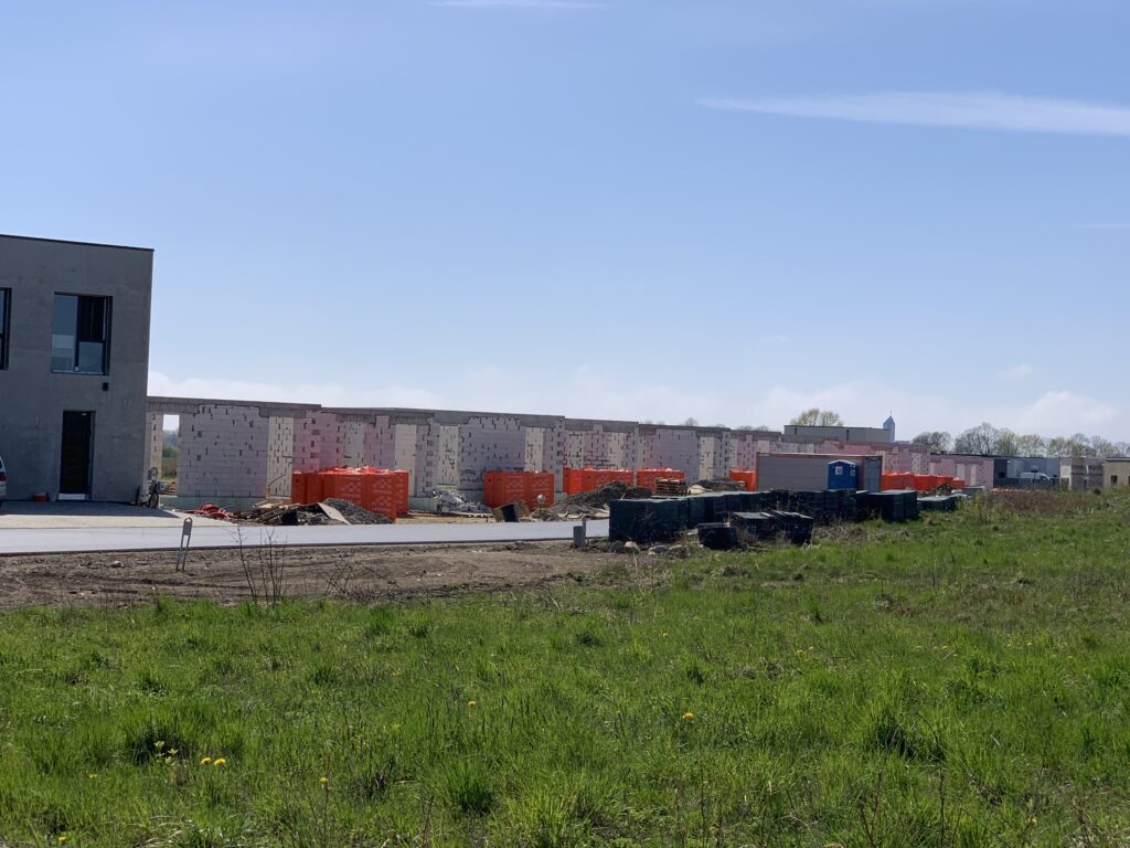 STALUPĖNAI (Stalupėnų g. 2, 4, 6, 6A, 8, 10, 12, 14, 16, 18, 20, 22, 24) - Row housing - construction photos