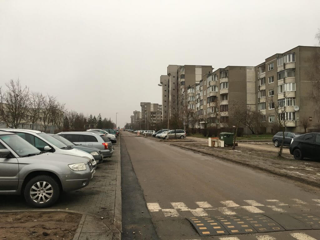 Įsruties g. rekonstrukcija (Įsruties g.) - Street - construction photos