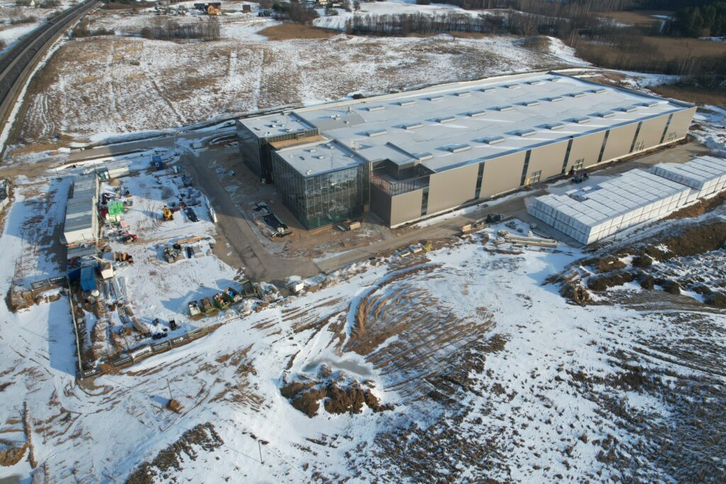 KG Constructions Group gamykla (Beržų g. 14) - Light manufacturing - construction photos