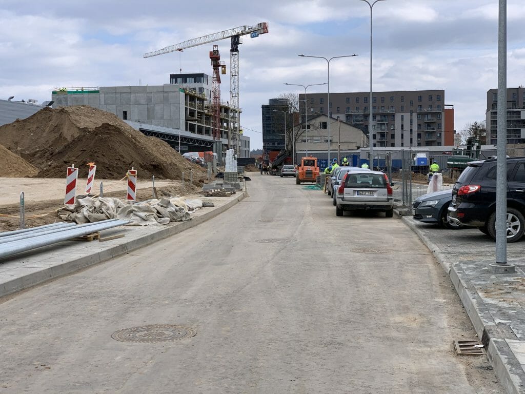 Šiaudinė g., Šatrijos g., Videniškių g. (Šiaudinė g., Šatrijos g., Videniškių g.) - Street - construction photos