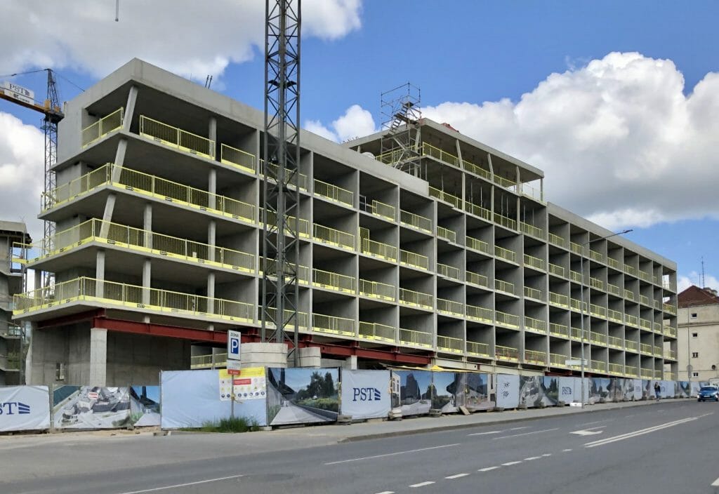 AMPÉRA (Rinktinės g. 2) - Daudzdzīvokļu nams, Biroju centrs - būvdarbu attēli