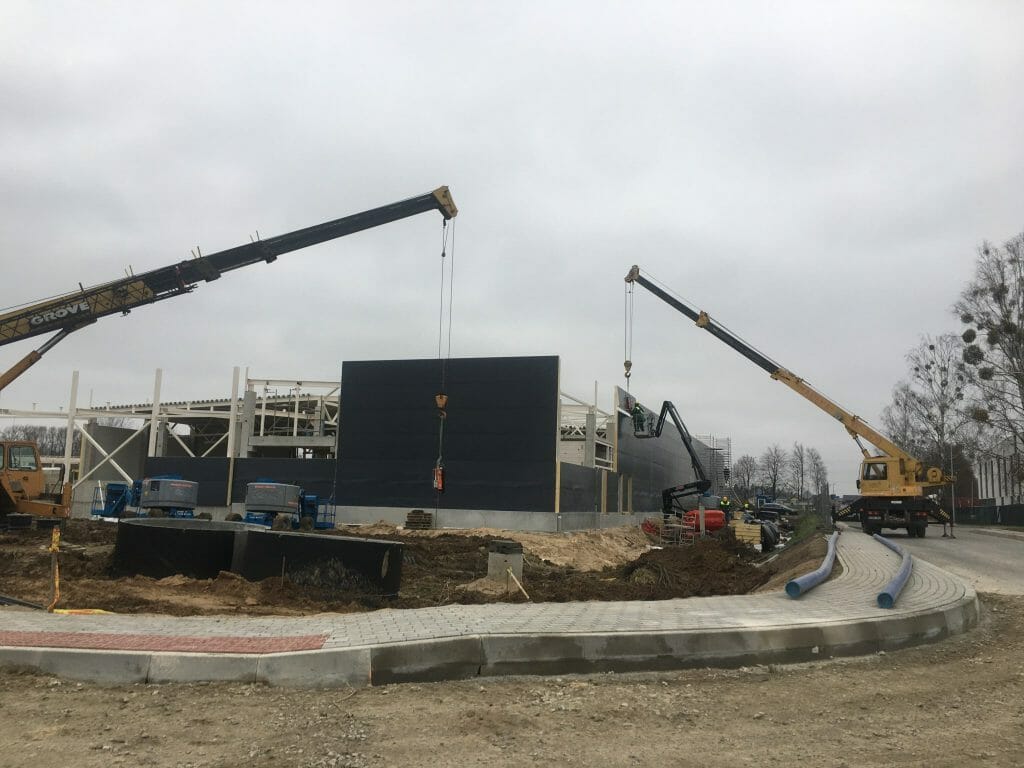 IKI Margirio g. 2A (Margirio g. 2A) - Food store - construction photos