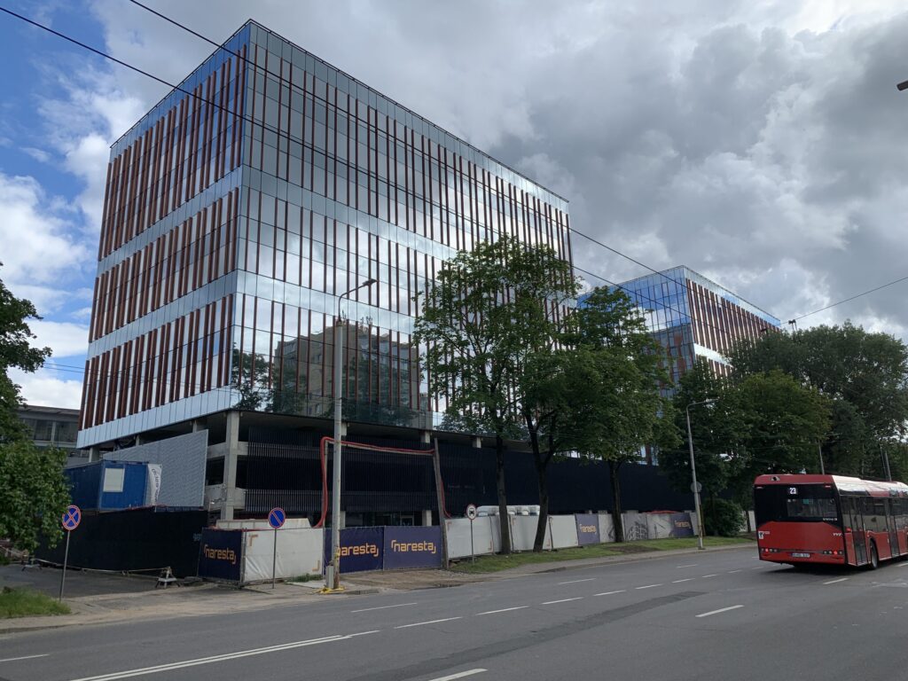 S28 (Savanorių pr. 28) - Office center - construction photos