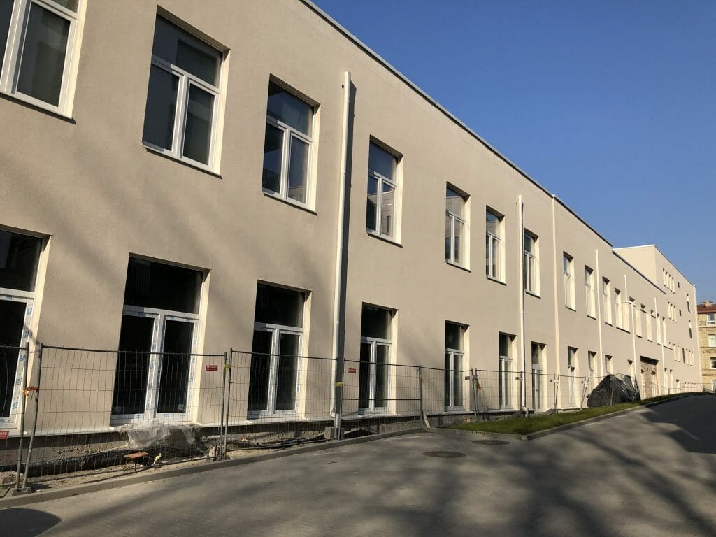 Aludarių g. 1 (Aludarių g. 1) - Office center - construction photos