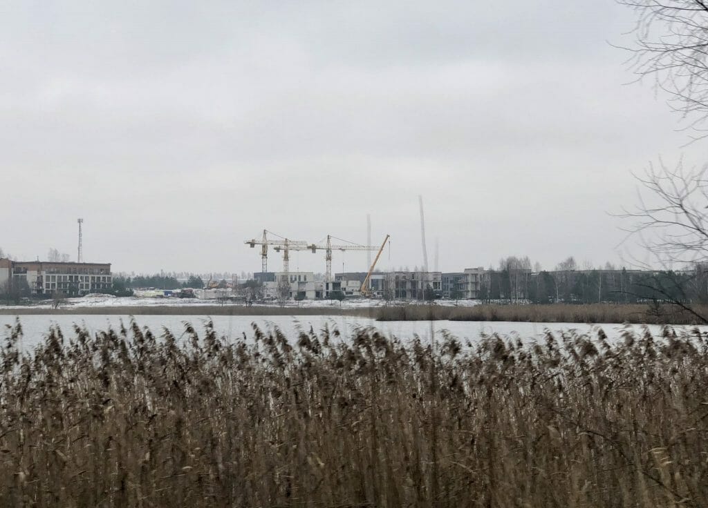 Gilužio rivjera 3 etapas (Gilužio g. 39, 41, 43) - Multi apartment - construction photos