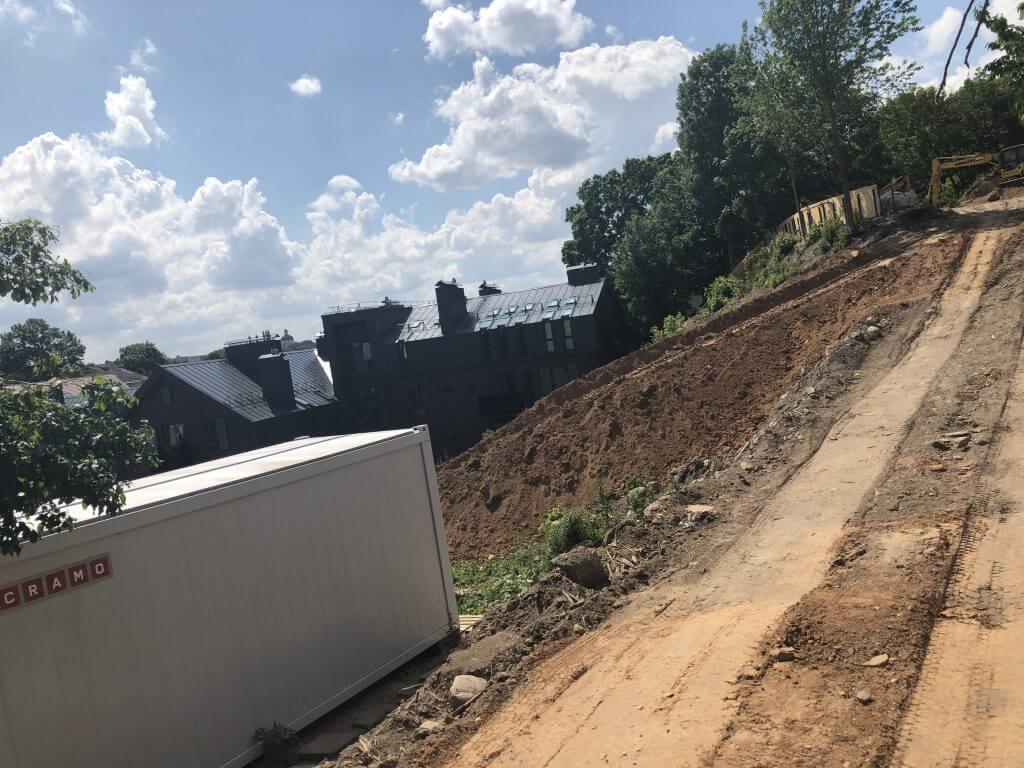 Andrum renesansas (Kreivasis skg. 4) - Multi apartment - construction photos