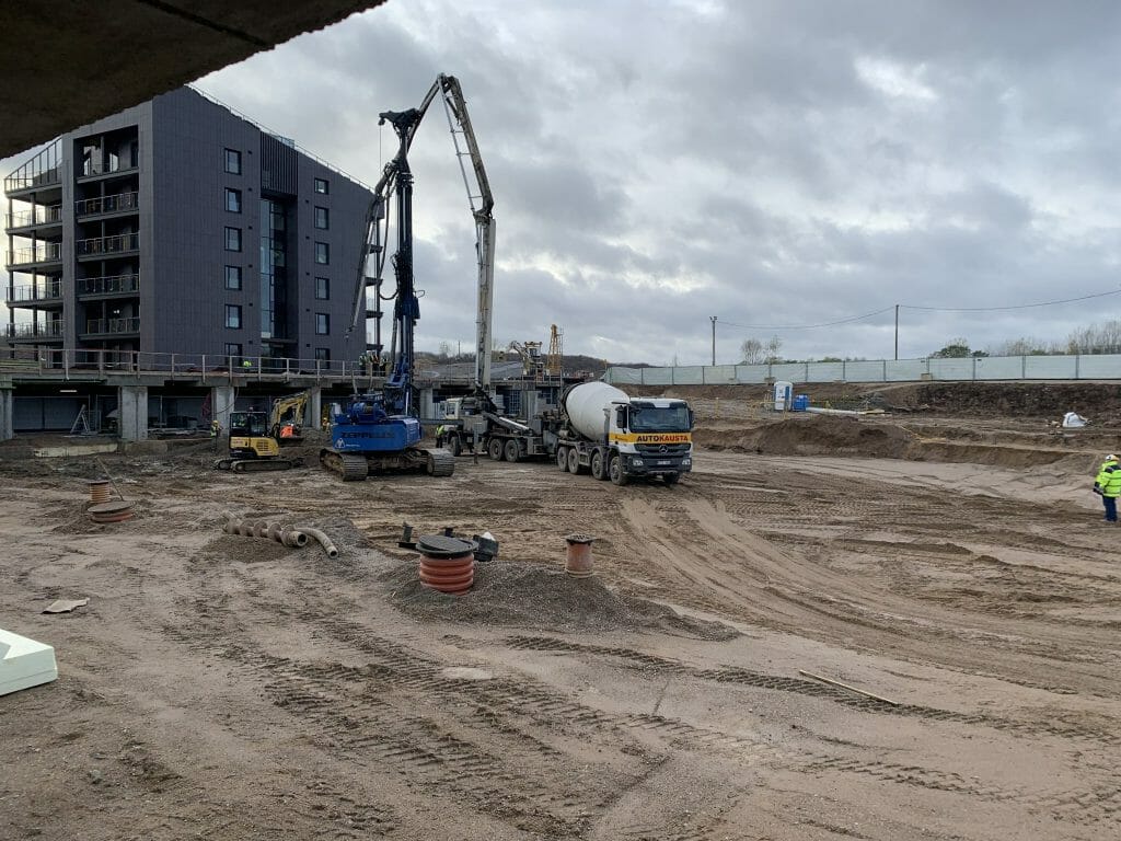 Piliamiestis 4 etapas (Brastos g. 24E, 24D) - Multi apartment - construction photos