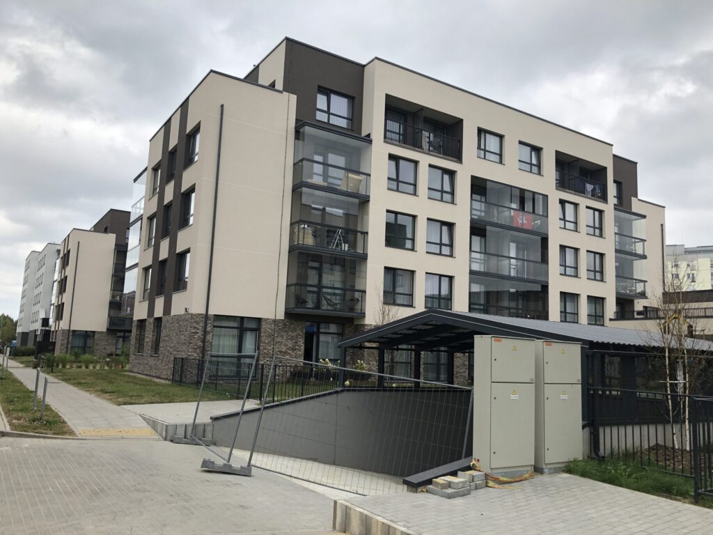 Bitėnų oazė 1-2 etapai (Bitėnų g. 3D, 1B) - Multi apartment - construction photos