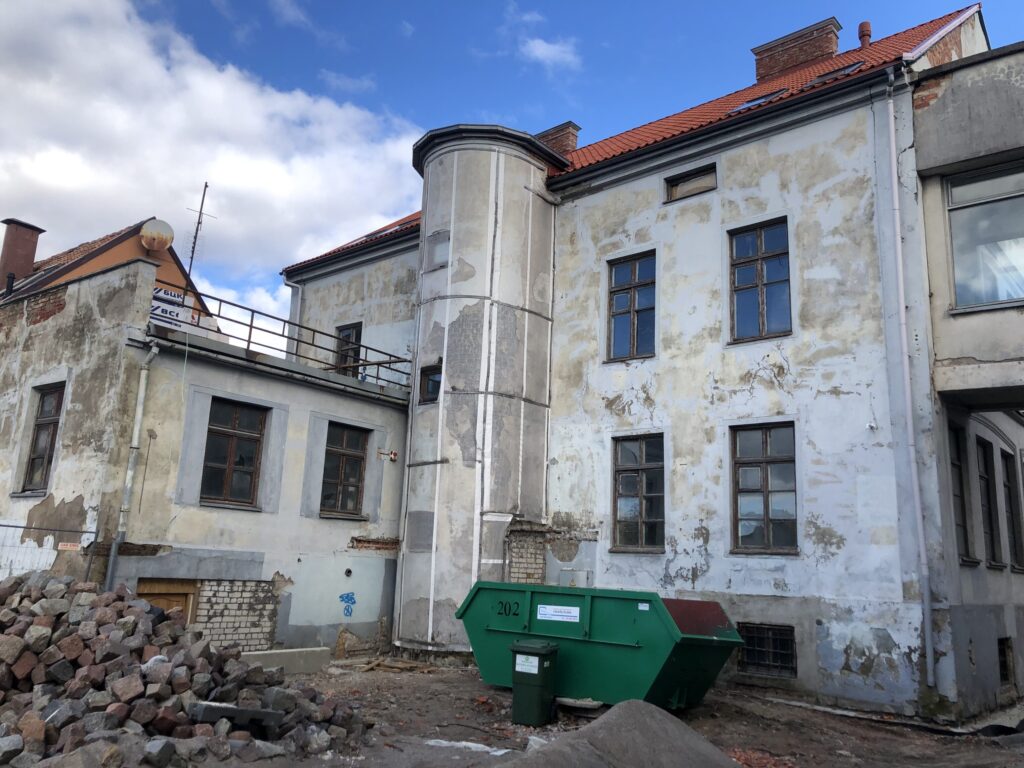 Sukilėlių g. 12 (Sukilėlių g. 12) - Hotel - construction photos