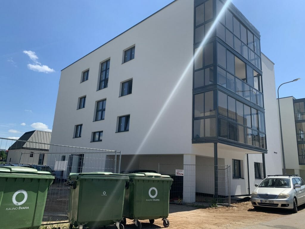 Lampėdžio takas 1 etapas (Įkalnės aklg.) - Multi apartment - construction photos