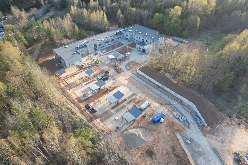 Bajorų darželis-lopšelis (Bajorų kel. 10) - Primary and secondary education - construction photos