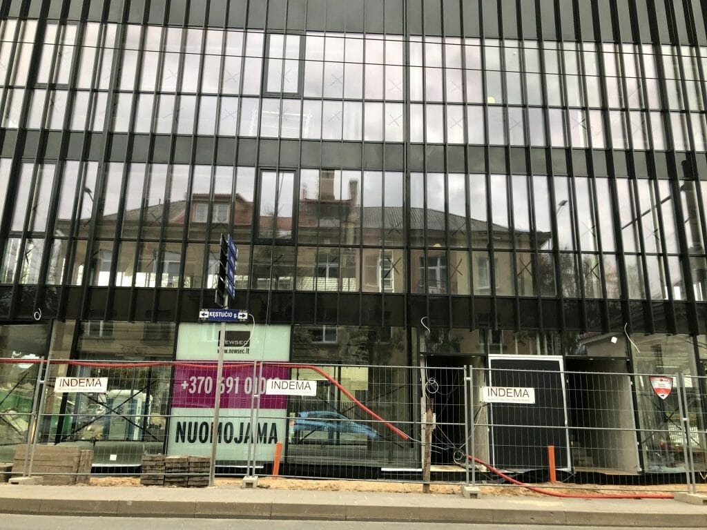 Kęstučio g. 32 (Kęstučio g. 32) - Office center - construction photos