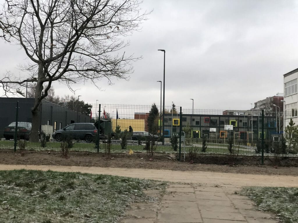 Ryto gimnazijos stadionas (Dariaus Gerbutavičiaus g. 9) - Sporta būve - būvdarbu attēli