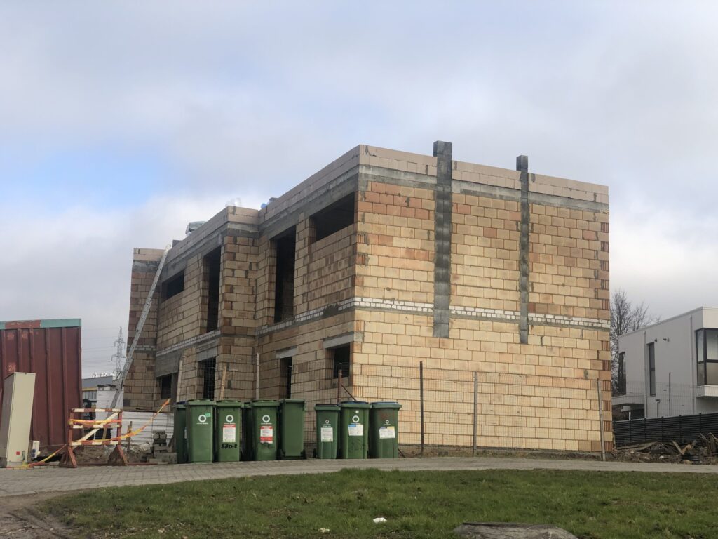 Partizanų g. 81 (Partizanų g. 81) - Row housing - construction photos