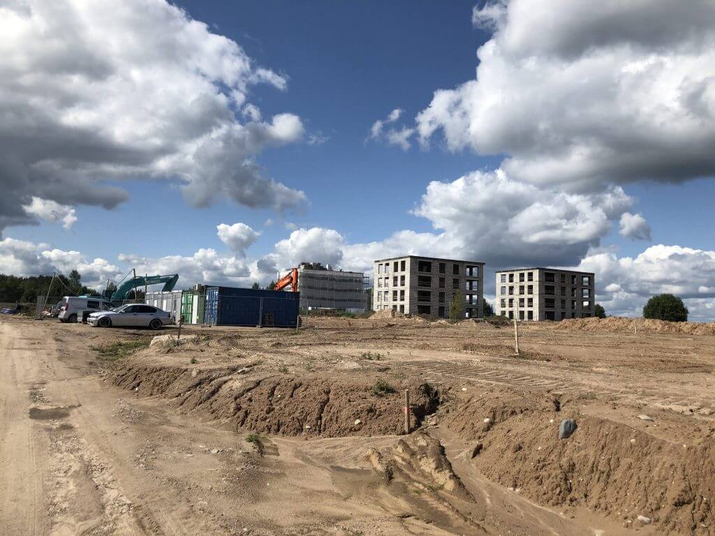 Naujosios Santariškės 1 etapas (Daujoto g. 4, 6, 8, 10) - Korterelamu - ehituse fotod