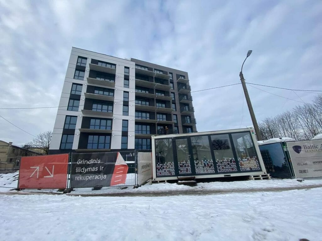 Storyline (Algirdo g. 85) - Multi apartment - construction photos