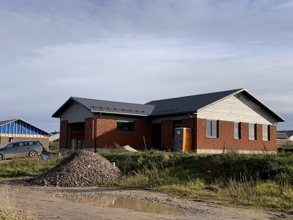 Saulės kalvos (Akacijų g. 1, 2, 3, 4, 5, 6, 7, 8, 9, 10, 11, 12, 13, 14, 15, 16, 17, 18, 19, 20, 21, Jazminų g. 1, 3, 5, 7, 9, 11, 13, 15, 17) - Private house community - construction photos