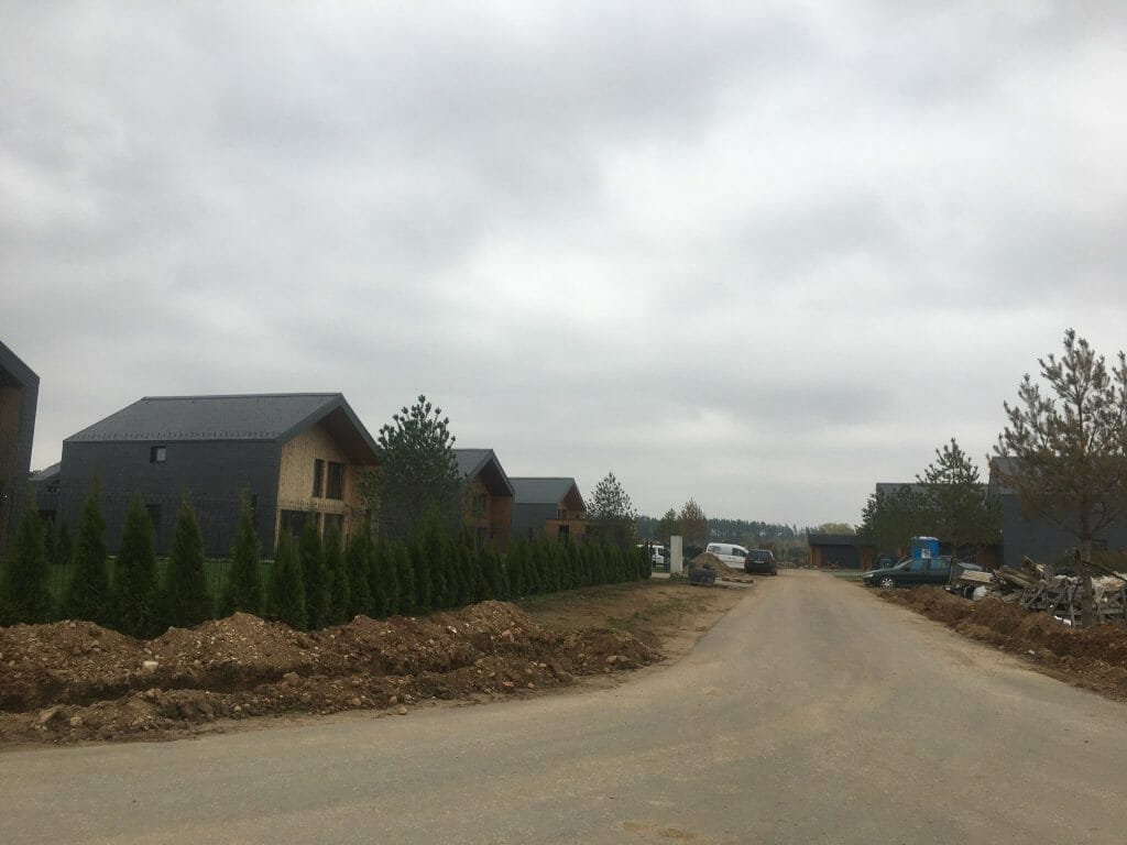 Akmenvilis (Šaltalankių g. 1) - Rindu mājas - būvdarbu attēli