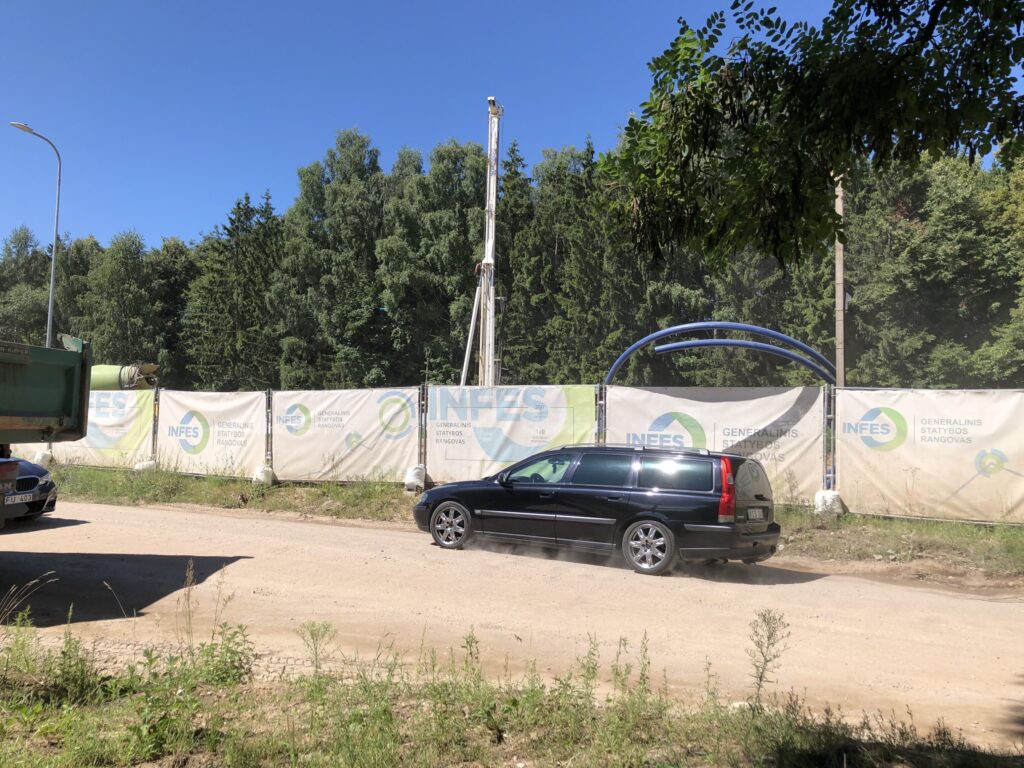 5-asis policijos komisariatas ir Kelių policija (Sietyno g. 24) - Administrative - construction photos