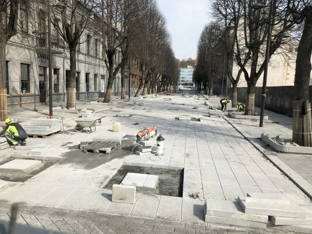 S. Daukanto g. rekonstrukcija (S. Daukanto g.) - Gatvė - statybų nuotraukos
