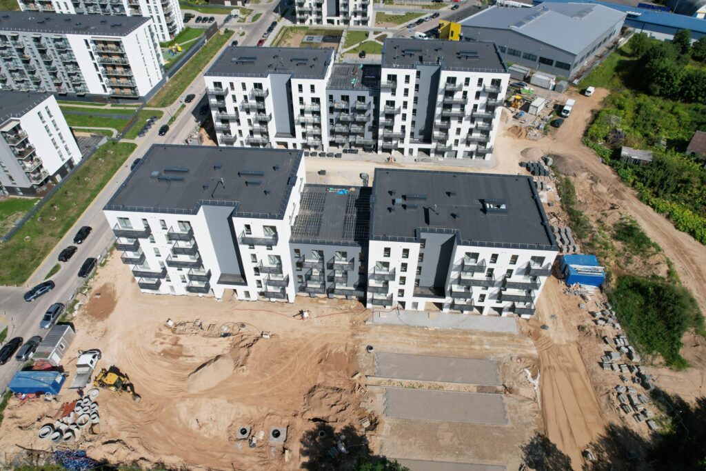 7 vakarai (Budiniškių g. 6, 8) - Multi apartment - construction photos