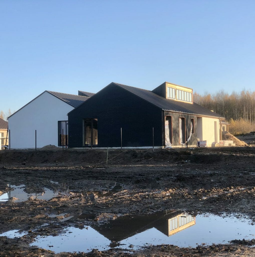 Pavilnio rytai (Antano Maceinos g. 1, 3, 5, 7, 9 Vlado Jurgučio g. 7, 8, 9, 10, 11, 12, 13, 14, 15, 16, 17, 19, 21, 23, Stasio Šalkausko g. 8, 10, 12, 14, 16, Punios g. 1, 3, 5, 7, 9, 11) - Row housing - construction photos