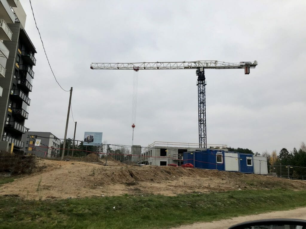 Mažvydo 2 (M. Mažvydo g. 2) - Multi apartment - construction photos