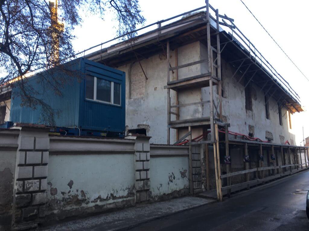 Misionierių sodai (Subačiaus g. 20) - Multi apartment - construction photos