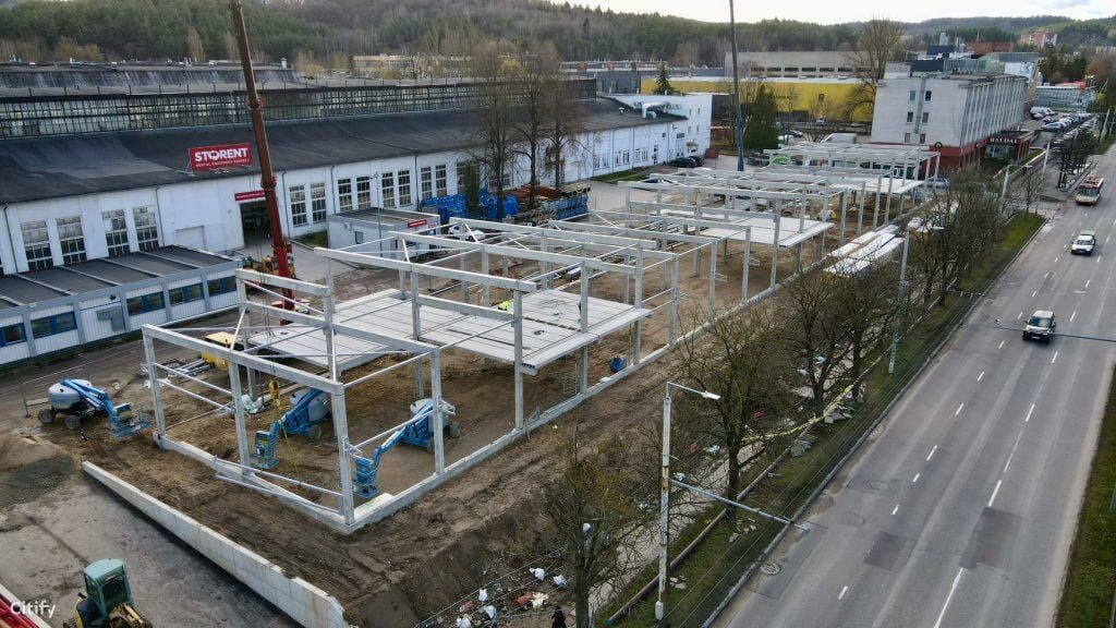 Savanorių pr. 180 (Savanorių pr. 180) - Non-food store - construction photos