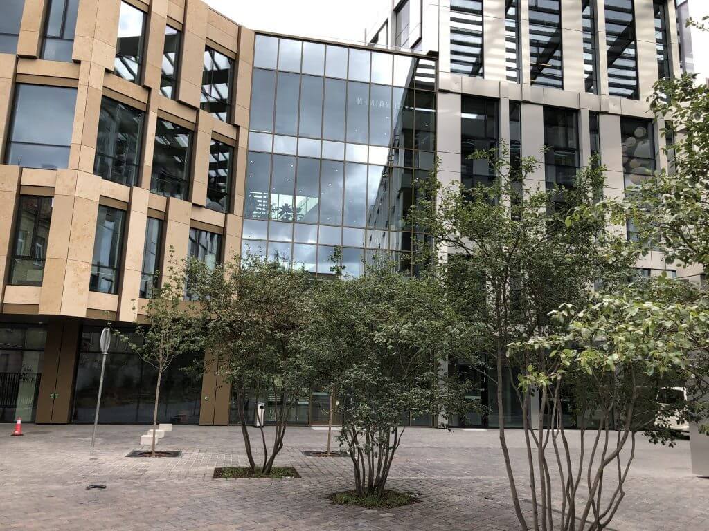 Live Square (Dainavos g. 3) - Biroju centrs - būvdarbu attēli