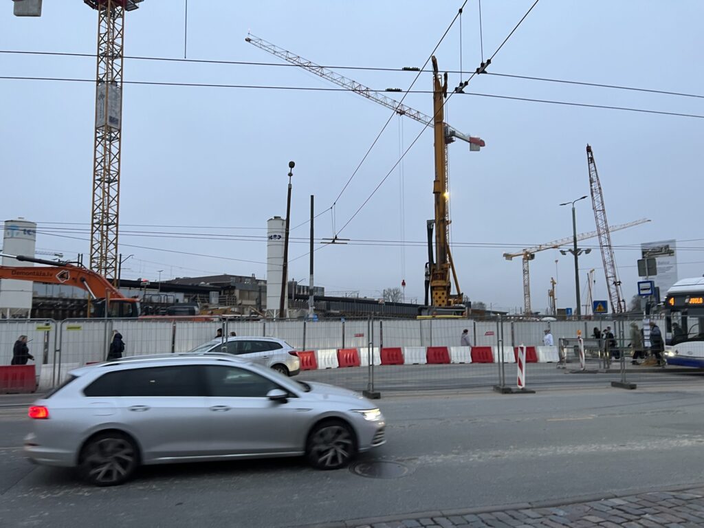 Rīgas Centrālās dzelzceļa stacijas pārbūve (Stacijas laukums 2) - Train station - construction photos