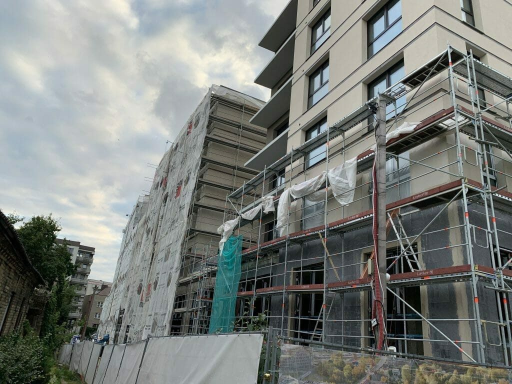 Andrum Metropolis (Lvovo g. 79) - Multi apartment - construction photos