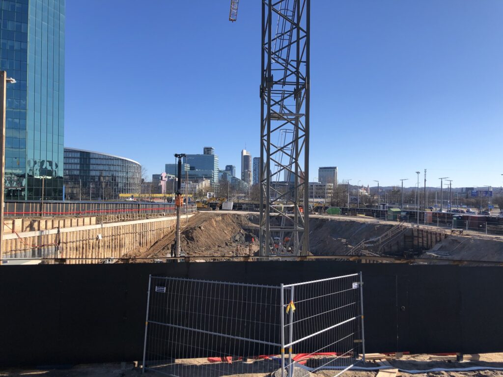 Teltonika Saltoniškių g. (Saltoniškių g. 14) - Office center - construction photos