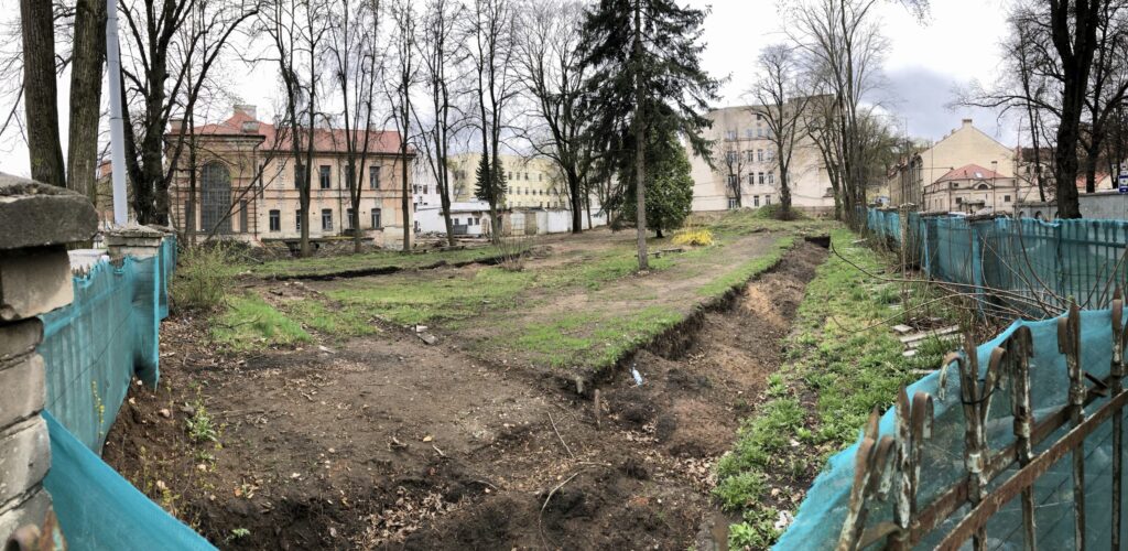 Radvilų valda Žygimantų g. 3 (Žygimantų g. 3) - Office center - construction photos
