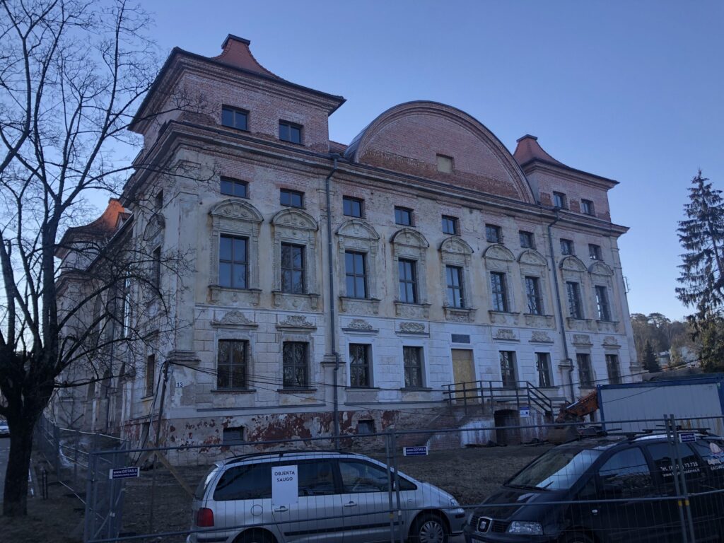 Sapiegų rūmai (L. Sapiegos g. 13) - Cultural center - construction photos