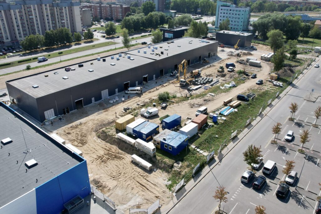STOCK-O 2 etapas (Baltijos pr. 26A) - Shopping center - construction photos