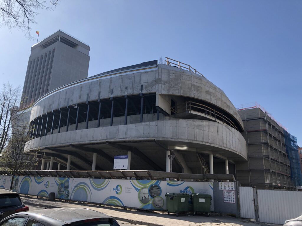 Klaipėdos muzikinis teatras (Danės g. 19) - Cultural center - construction photos